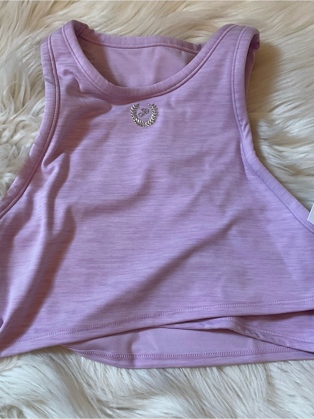 PINK Victoria’s Secret Relay High Neck Crossover Sports Bra - NWT - Medium - Picture 2 of 11